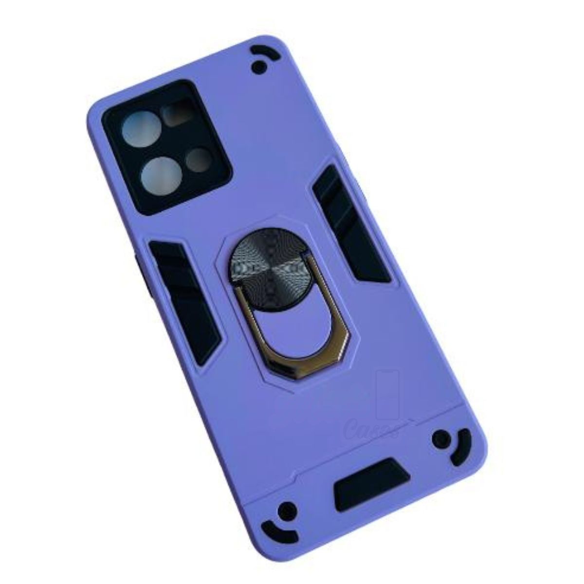 GENERICO - Carcasa Para Oppo Reno7 4g Anti Golpes Anillo Lila