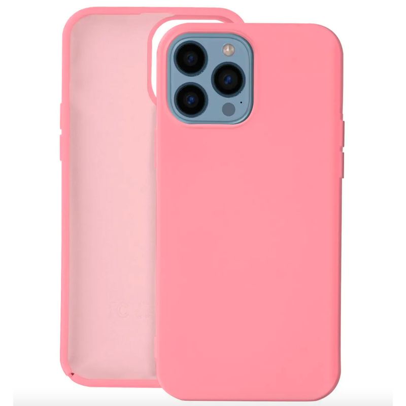 JOIGO - Carcasa Para iPhone 15 Plus Goma Rosado
