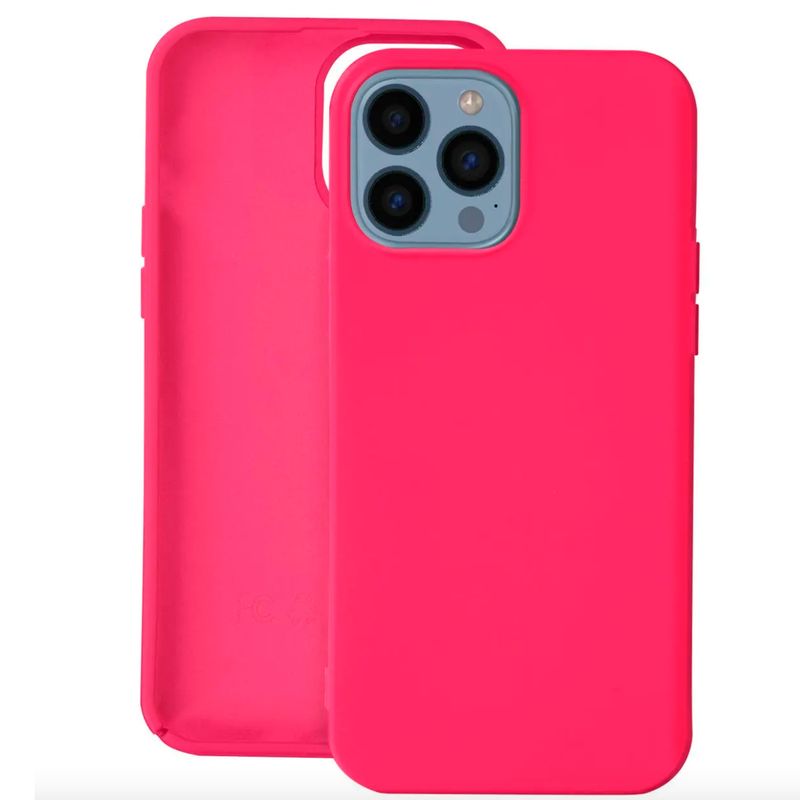JOIGO - Carcasa Para iPhone 15 Goma Fucsia