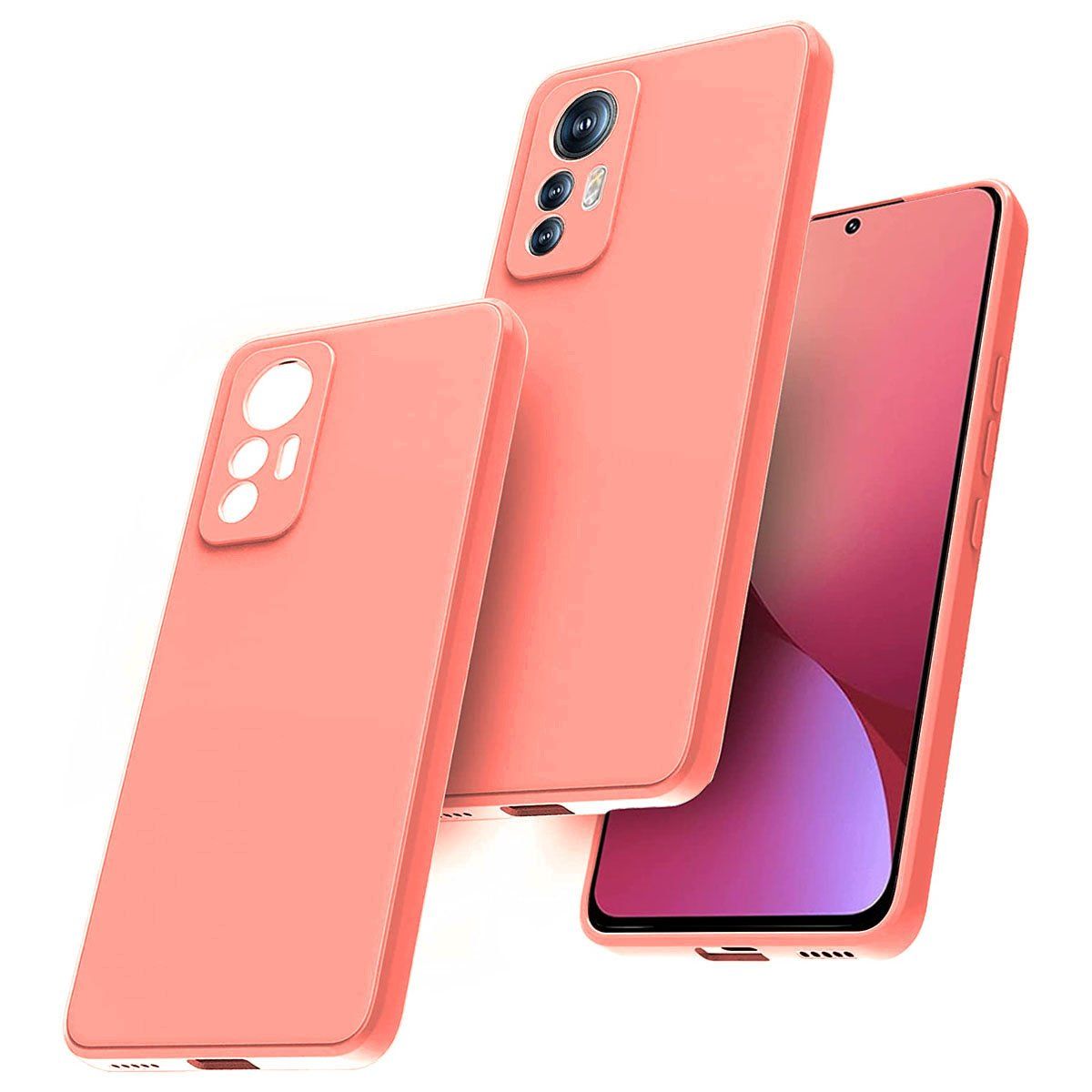 JOIGO - Carcasa Funda para Xiaomi Redmi MI 12 Lite Rosa