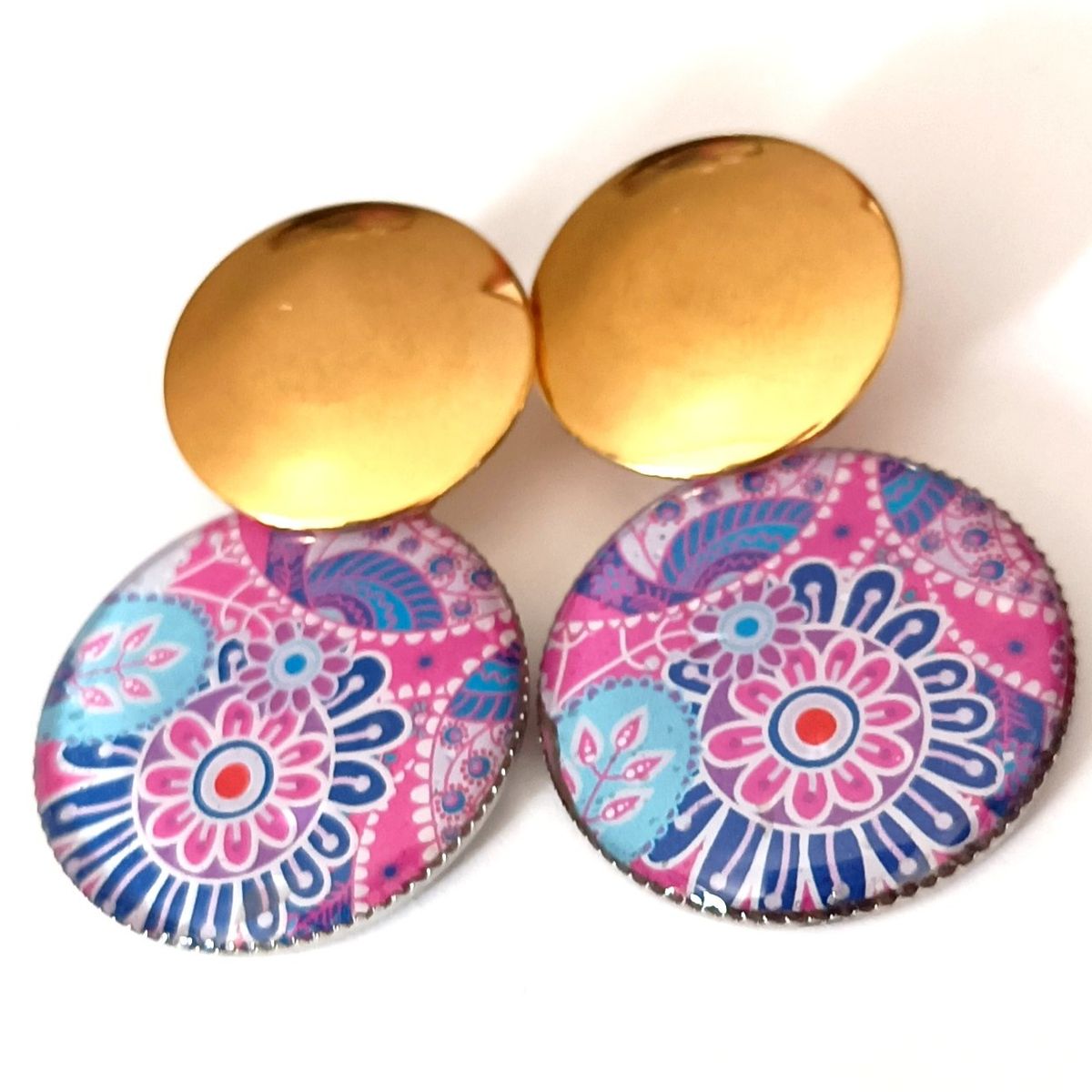 CATHALIFAUDJOYAS - aros gancho acero cathalifaudjoyas