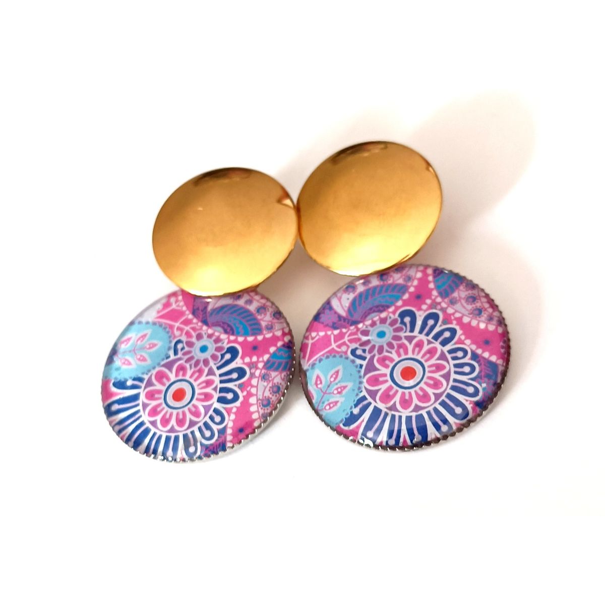 CATHALIFAUDJOYAS - aros gancho acero cathalifaudjoyas