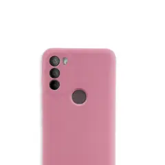 JOIGO - Carcasa Funda Para Motorola G71 Goma Color Rosado