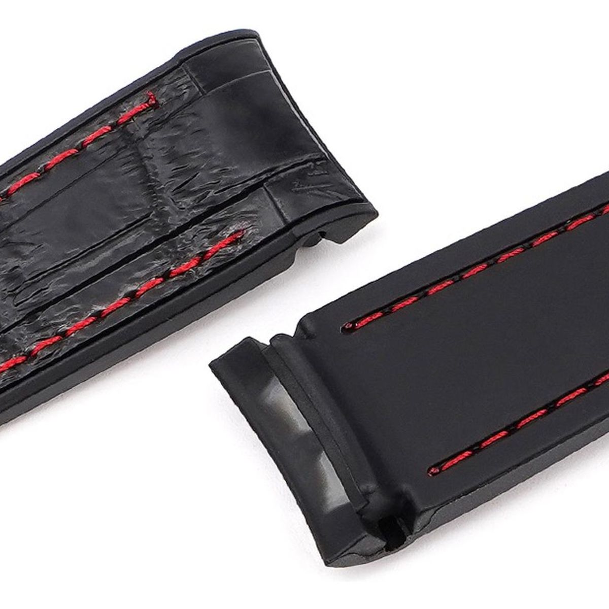 GENERICO - Correa Reloj Caucho Curvo Compatible Moonswatch