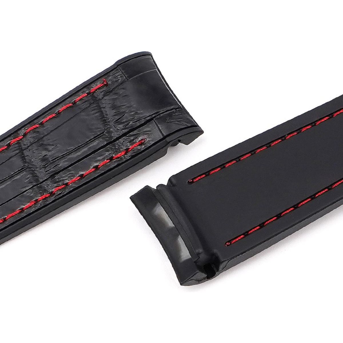 GENERICO - Correa Reloj Caucho Curvo Compatible Moonswatch