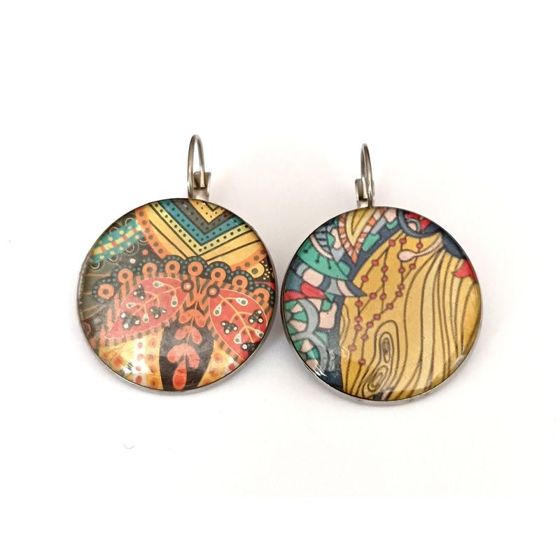 CATHALIFAUDJOYAS - aros plateados cathalifaudjoyas