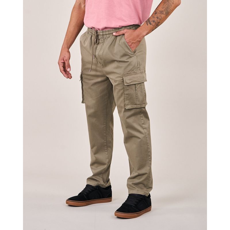 POLEMIC - Pantalon Twill Cargo Modern Straight VV4754 - Polemic