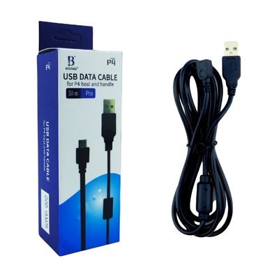 Imagen 2 del producto CABLE USB PARA CARGAR JOYSTICK PLAY 4 1,8 METROS CON FILTRO