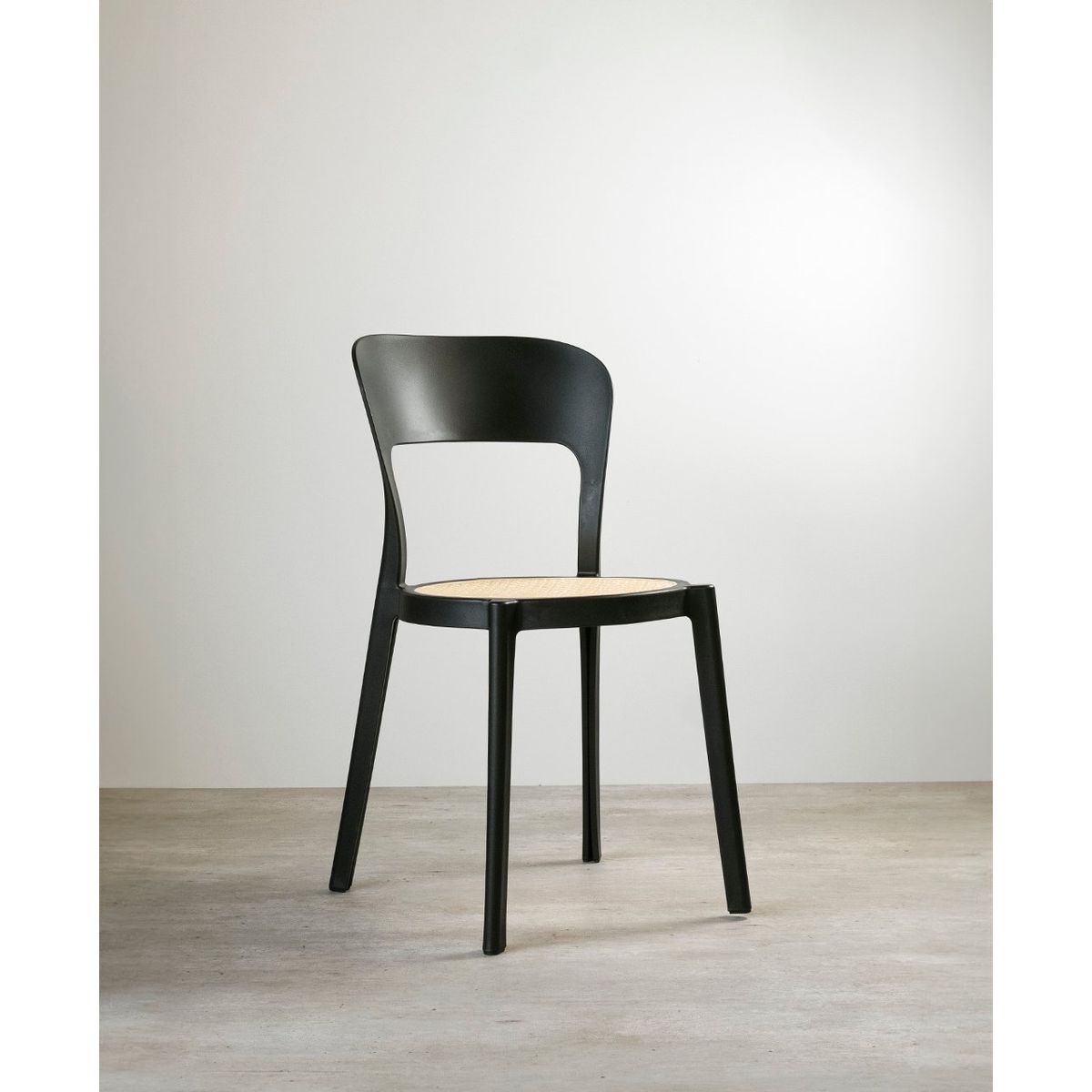 GENERICO - Silla Aira Para Comedor Terraza Venhoouse Negro