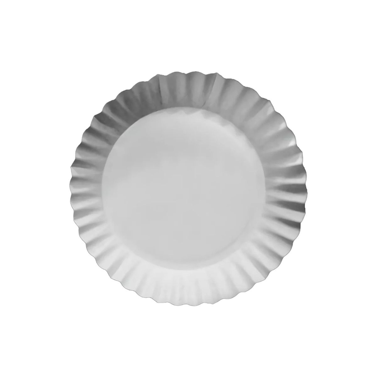 GENERICO - Platos Carton Blanco Desechables 18cm Pack 50 Unidades