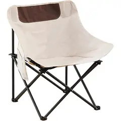GENERICO - SILLA PLEGABLE MULTIFUNCIONAL PARA CAMPING COLOR BLANCO.