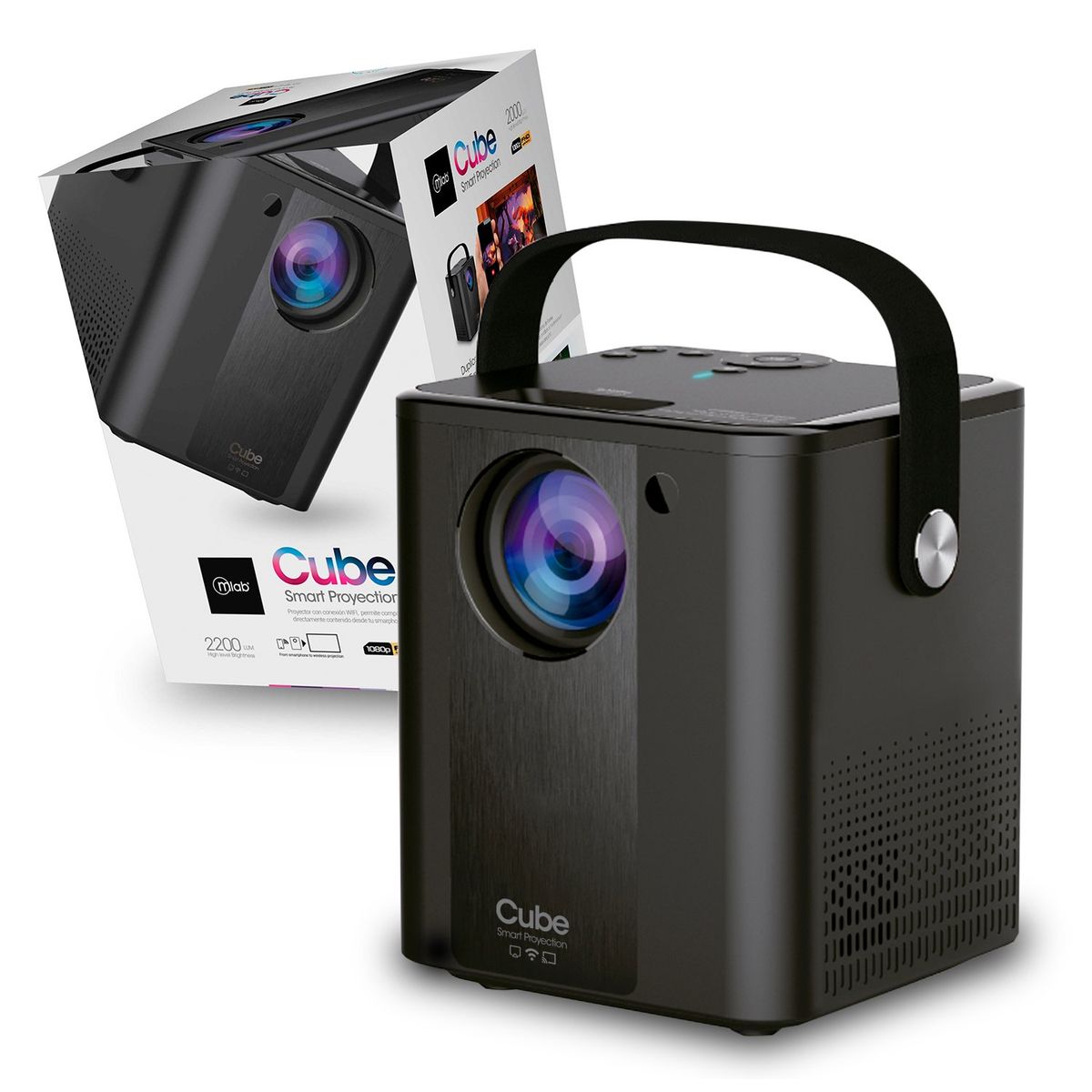 MLAB - MLAB PROYECTOR WIFI 2600 LUMEN SCREEN MIRROR 9079