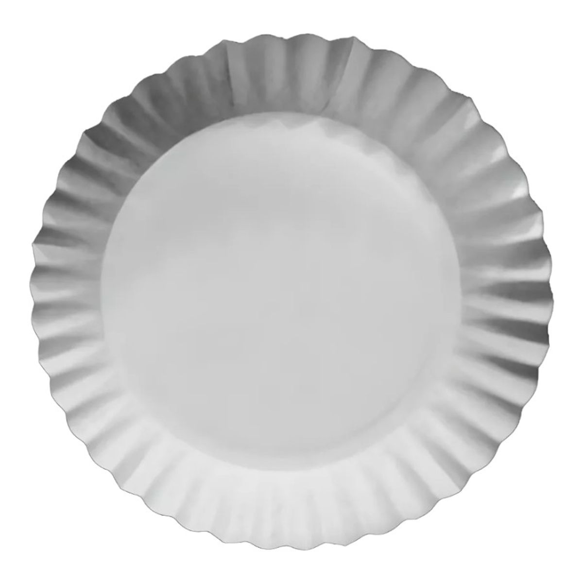 GENERICO - Platos Carton Blanco Desechables 18cm Pack 100 Unidades