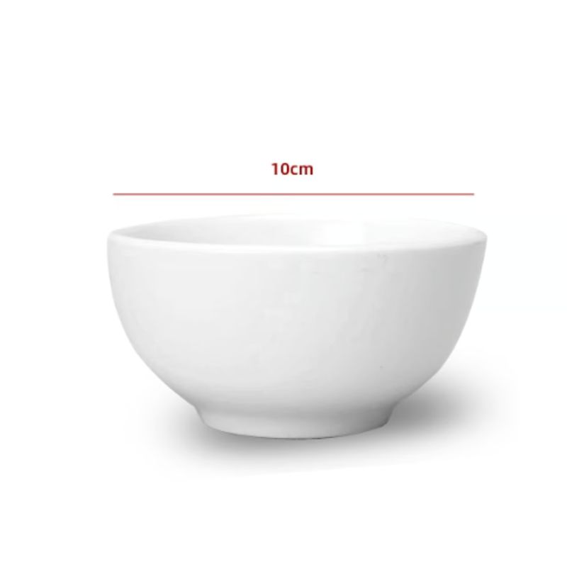 GENERICO - Cuenco De Ceramica Color Blanco 10CM