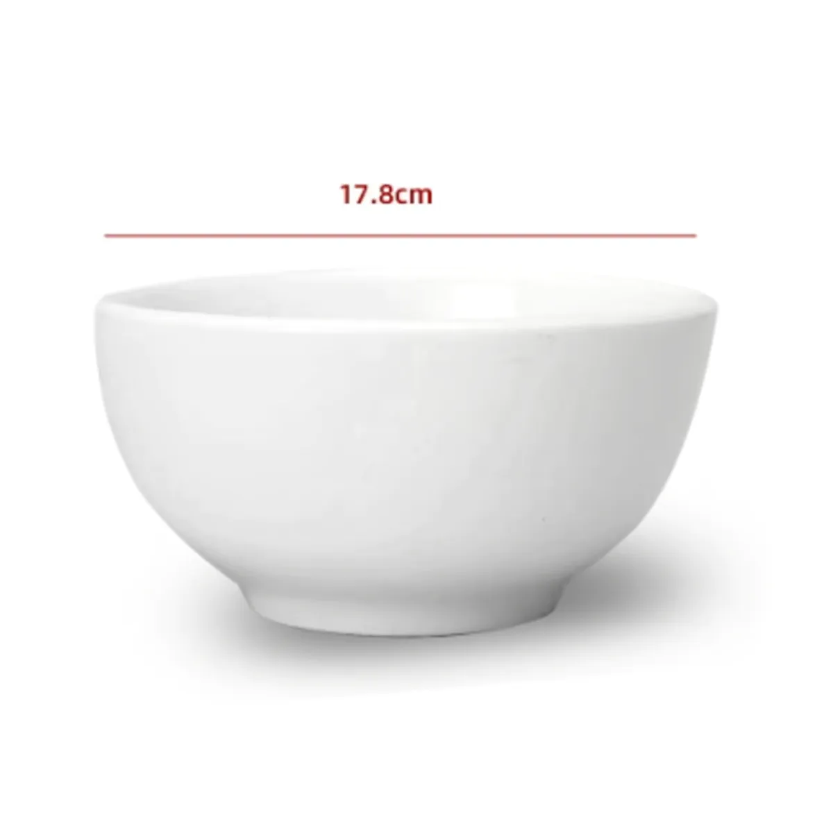 GENERICO - Cuenco De Ceramica Color Blanco 178CM