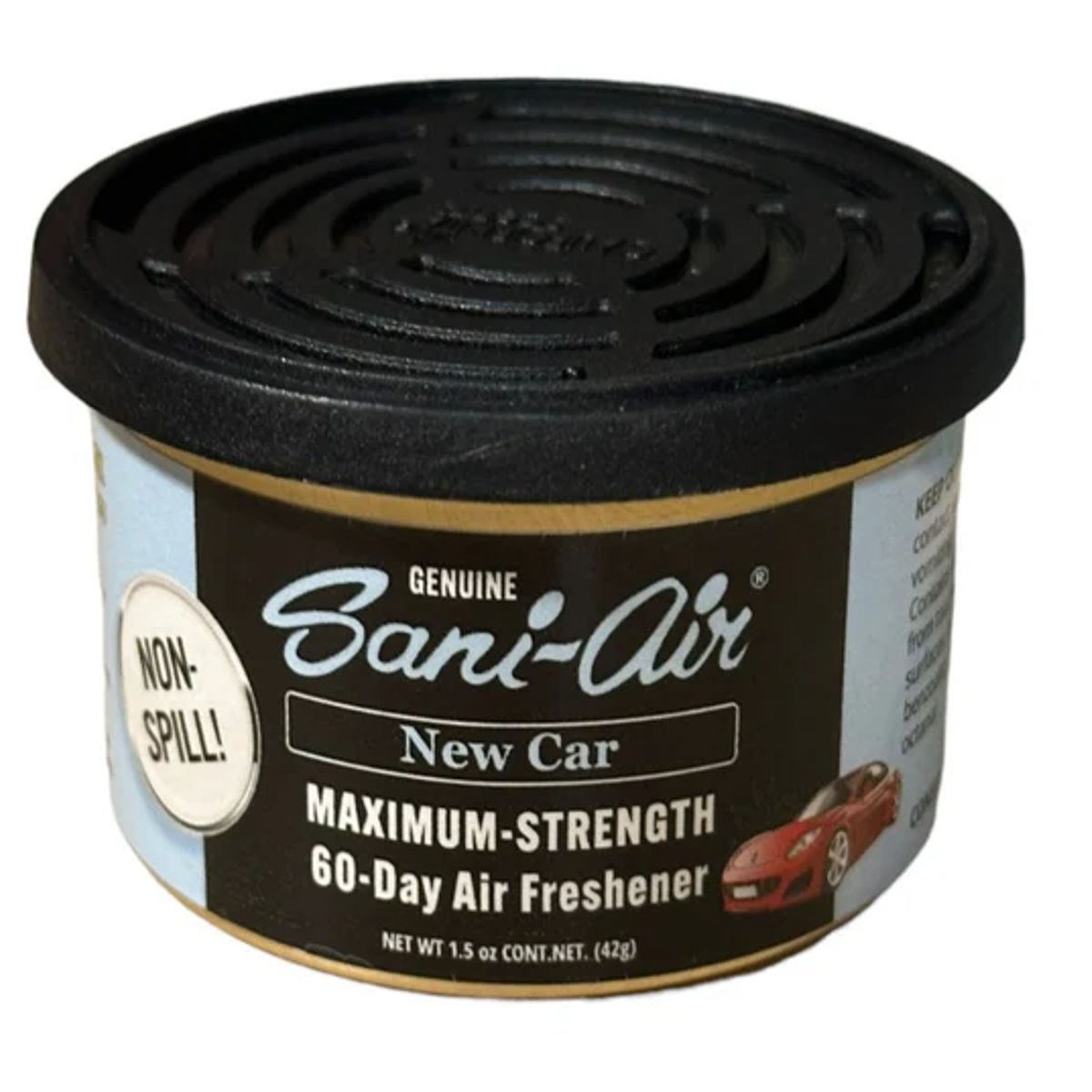 SANI AIR - Pack Sani Air Spill Proof 5 Latas Aromaticas Para Auto