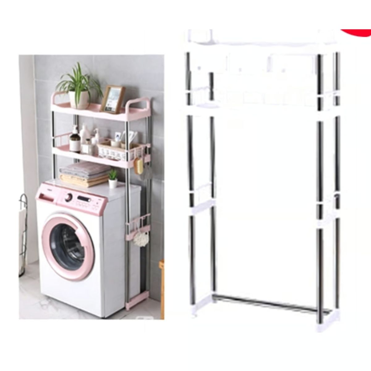 GENERICO - Estante Organizador Para Lavadoras 685X255X143CM