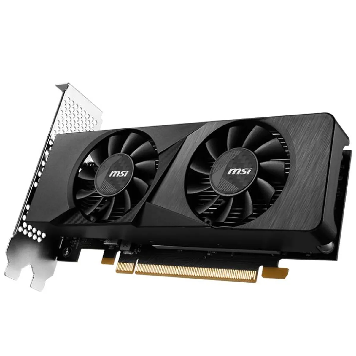 MSI - Tarjeta de Video MSI GeForce RTX 3050 LP 6G OC, 6GB GDDR6, Low Profile