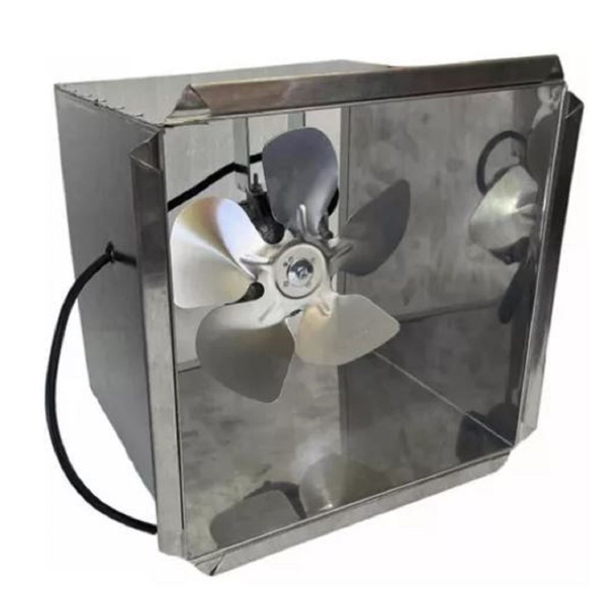 GENERICO - extractor de aire 8  pulgadas cuadrado quincho campana cocina