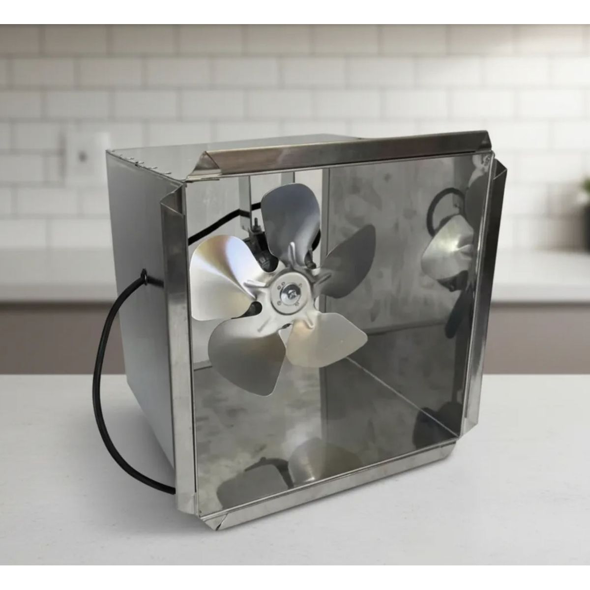 GENERICO - extractor de aire 10 pulgadas cuadrado quincho campana cocina