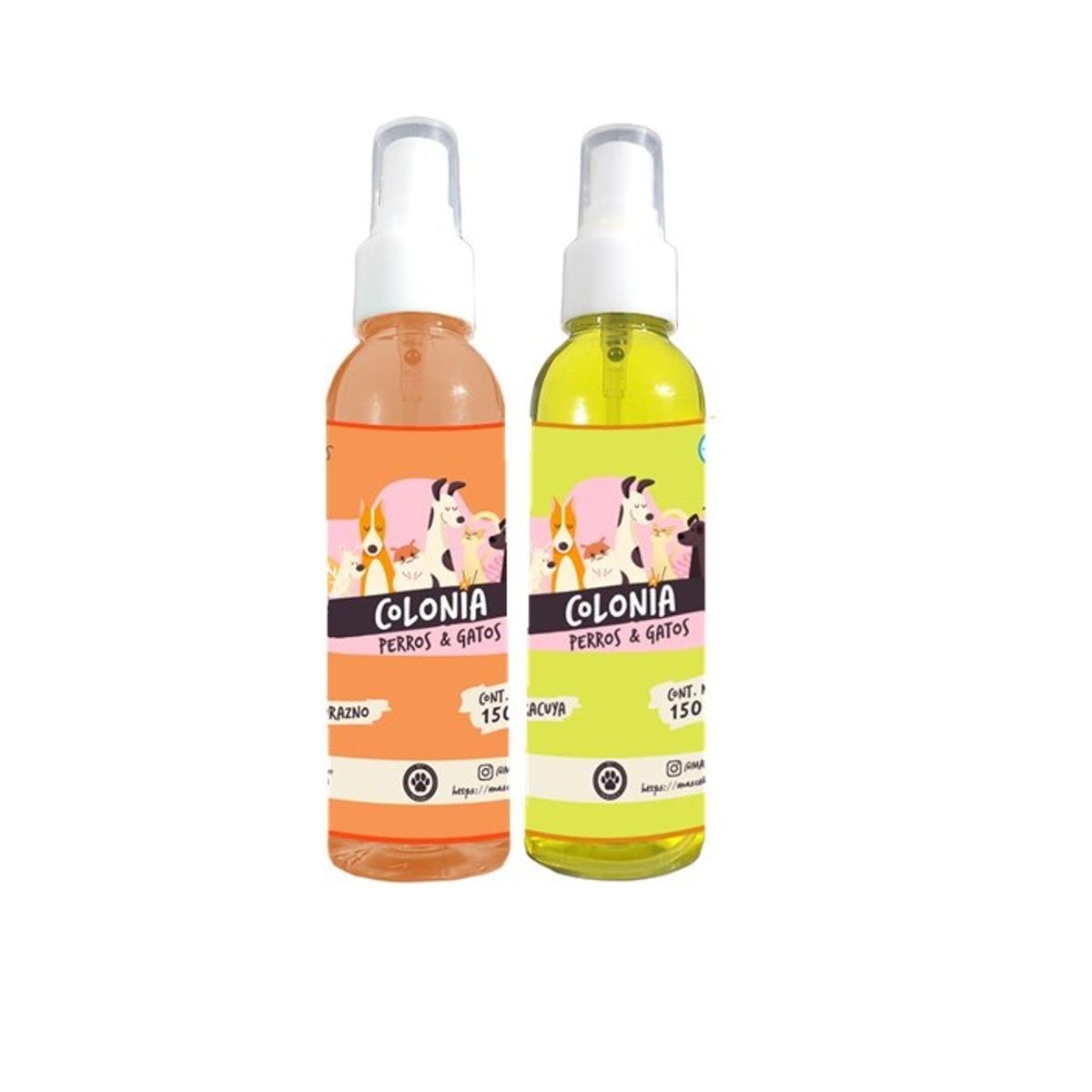 MASCOKITS - Colonia Perro Gato & Perrito Gatito Sin Alcohol 150ml