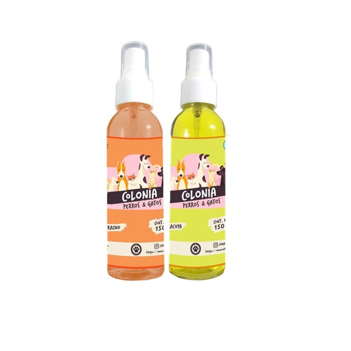 MASCOKITS - Colonia Perro Gato & Perrito Gatito Sin Alcohol 150ml