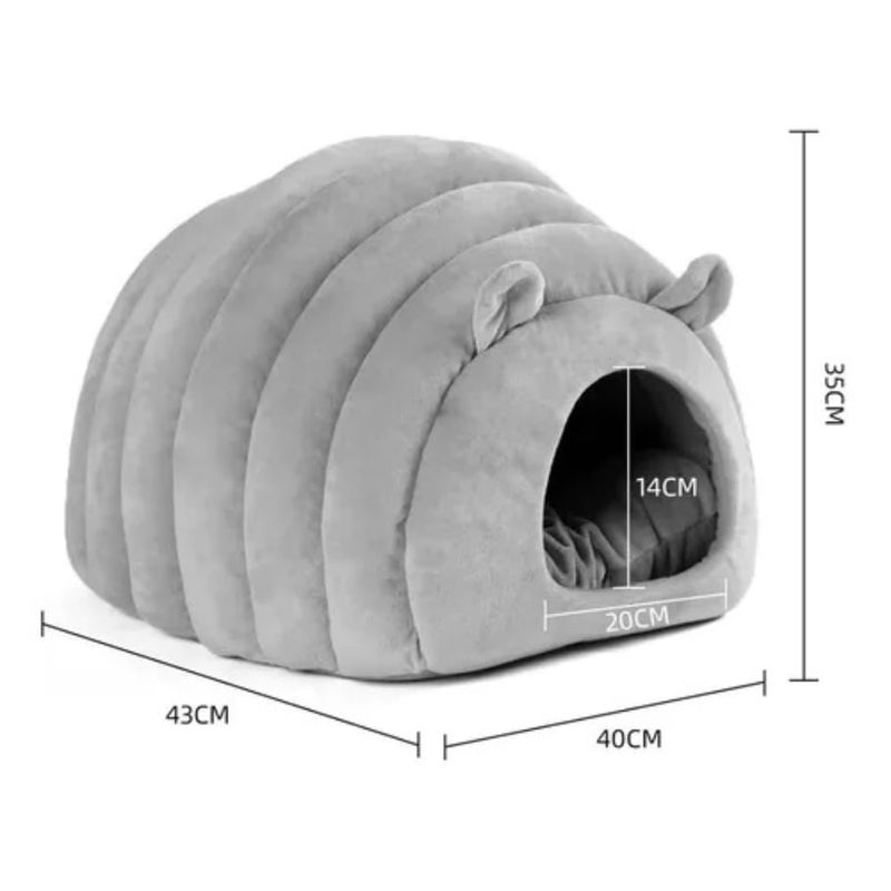 GENERICO - Cama Iglu Para Gatos Cama Perros Casas Iglu Mascotas