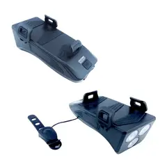 OEM - LUZ BICI DELANTERA + BOCINA + POWER BAK + PORTA SMARTPHONE