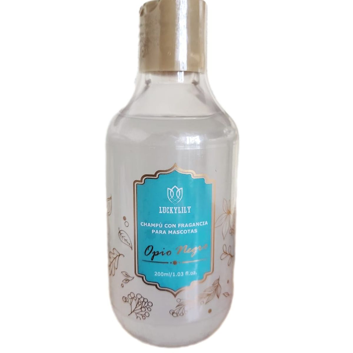 GENERICO - Shampoo Para Mascotas Perro  Gato Aroma Opio Negro 200ml