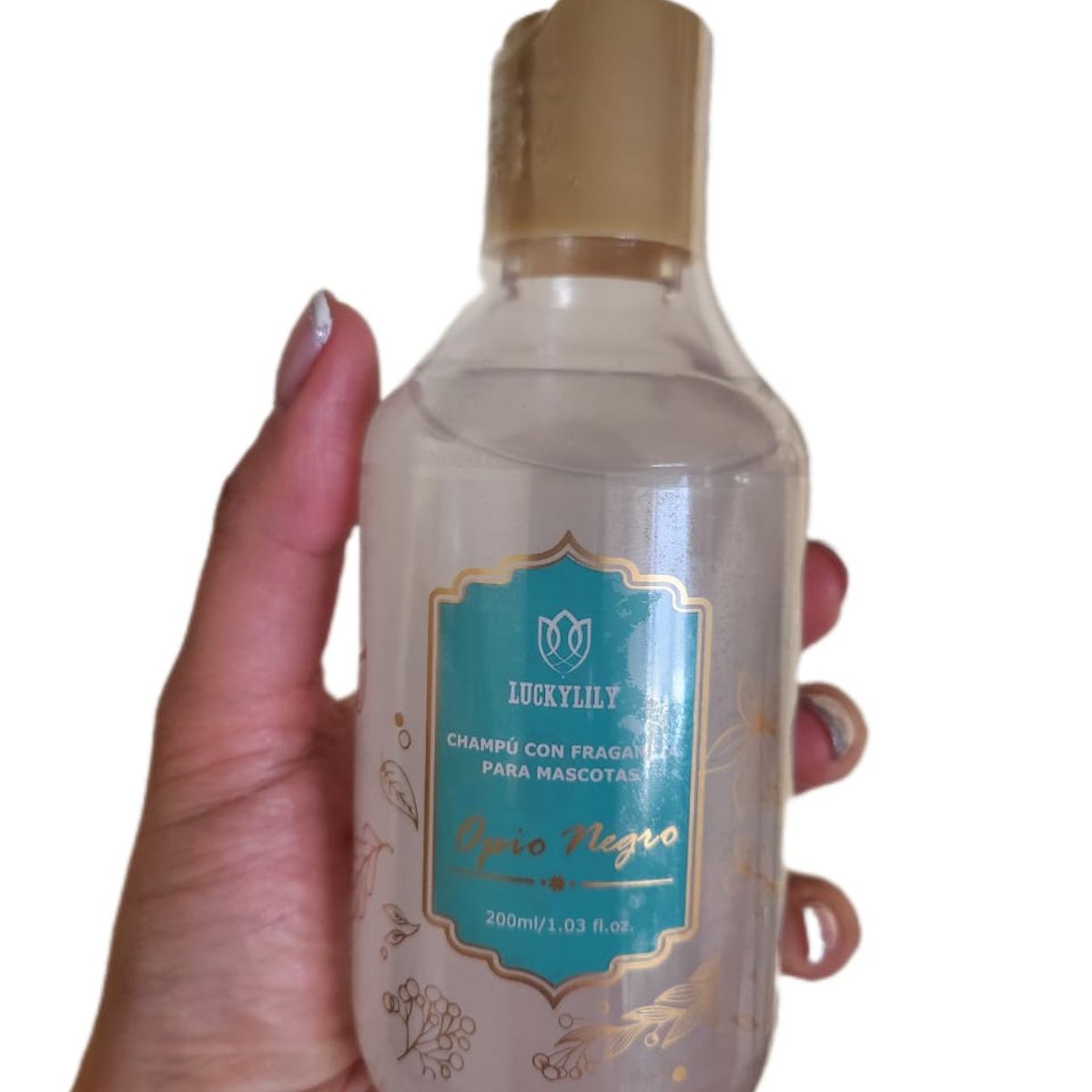 GENERICO - Shampoo Para Mascotas Perro  Gato Aroma Opio Negro 200ml