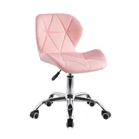 Silla de escritorio rosada ejecutiva ergonómica mariposa