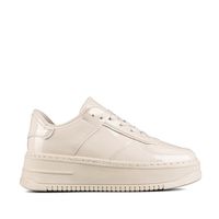 Zapatilla Deportiva Plataforma Charol Mujer LT132