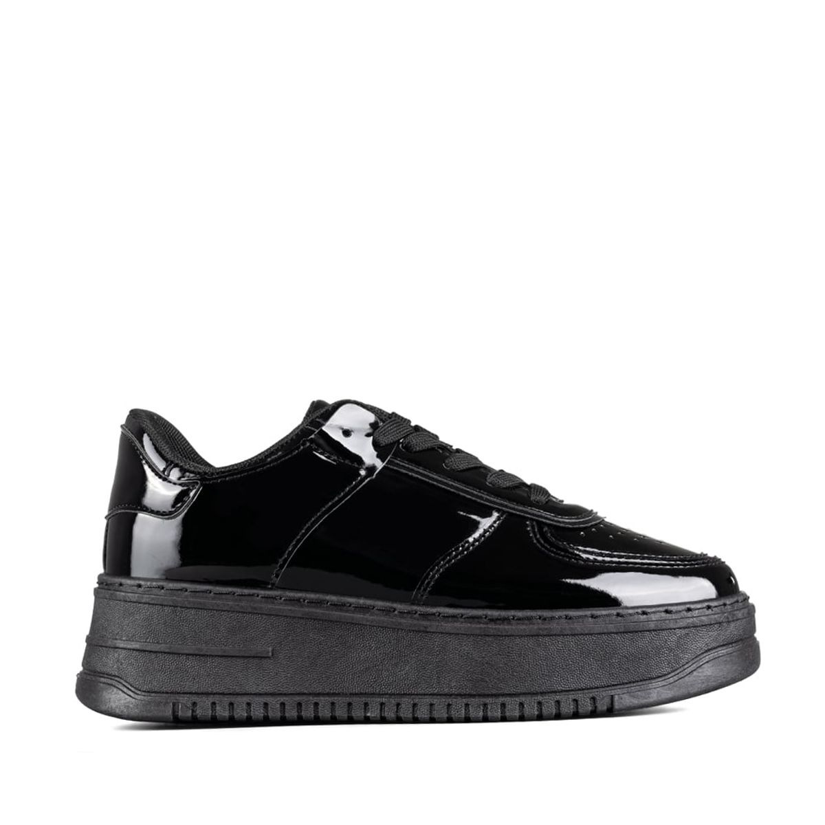 WEIDE - Zapatilla Deportiva Plataforma Charol Mujer Weide LT132