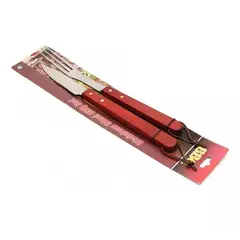 UNIVERSAL - Set Parrillero Para Asado Kit Parrillero Cuchillo + Tenedor