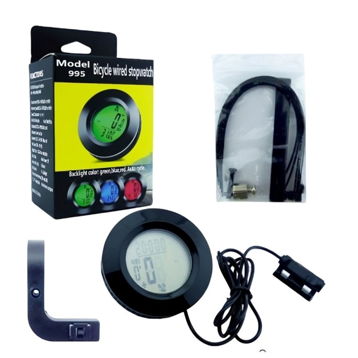 OEM - VELOCIMETRO PARA BICICLETAS + MEDIDOR DE TEMPERATURA