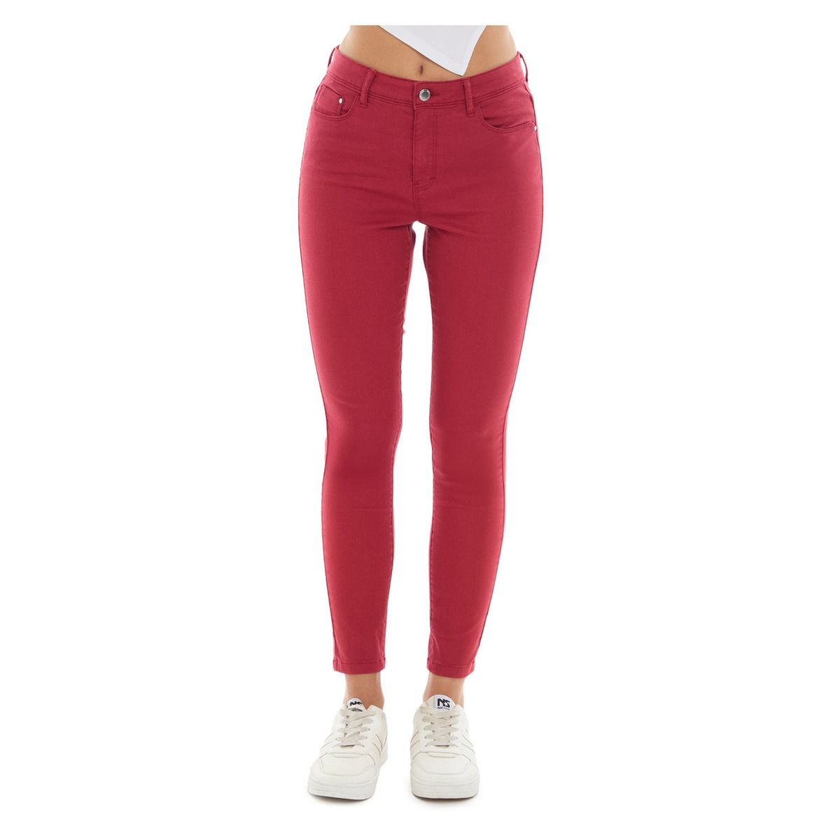 FASHION'S PARK - Jeans Mujer Emilia Rojo Fashion's Park