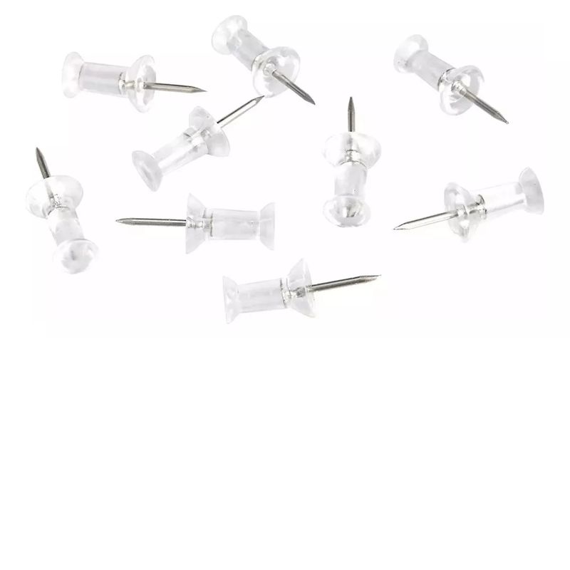 GENERICO - 200 Tachuelas Pinchos Pines Push Pin Oficina Decoracion 40x5