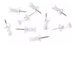 GENERICO - 200 Tachuelas Pinchos Pines Push Pin Oficina Decoracion 40x5