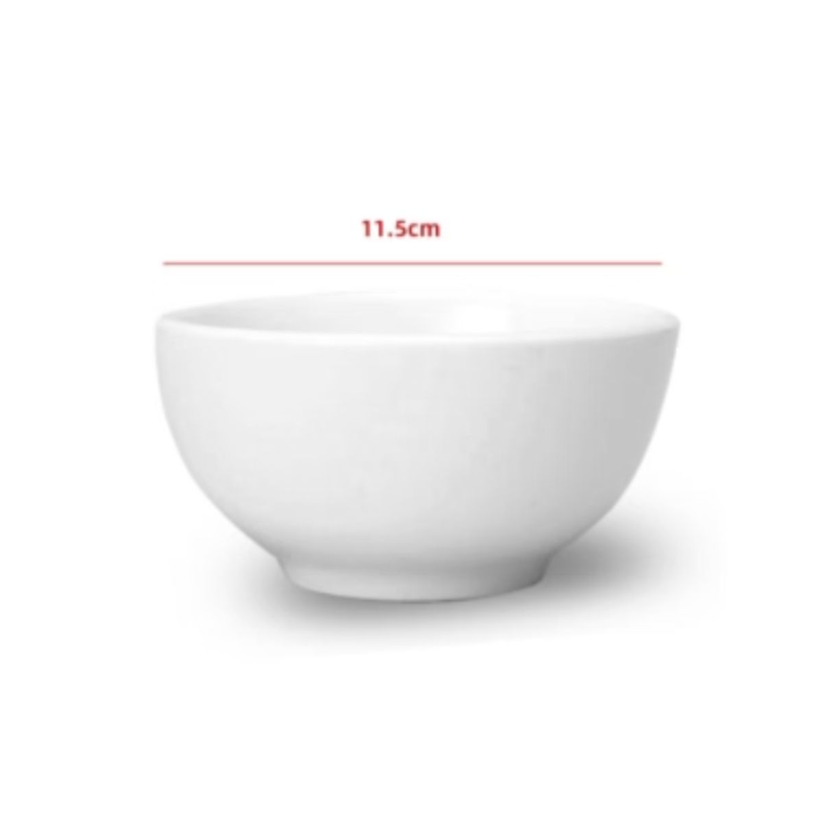 GENERICO - Cuenco De Ceramica Color Blanco 115CM