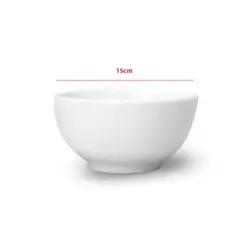 GENERICO - Cuenco De Ceramica Color Blanco 15CM