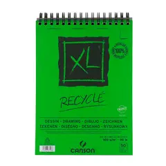 CANSON - Croquera XL Recycle 160gr 50 hjs A4 (21x29.7cm)