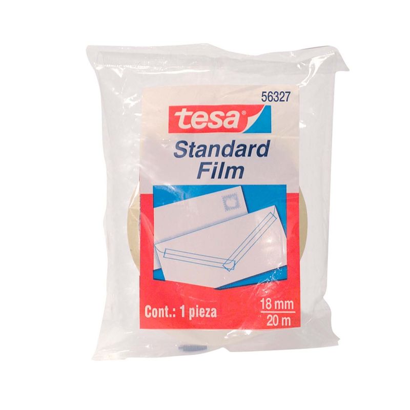 TESA - Cinta Adhesiva Uso General Tesa Transparente 18mm x 20mts