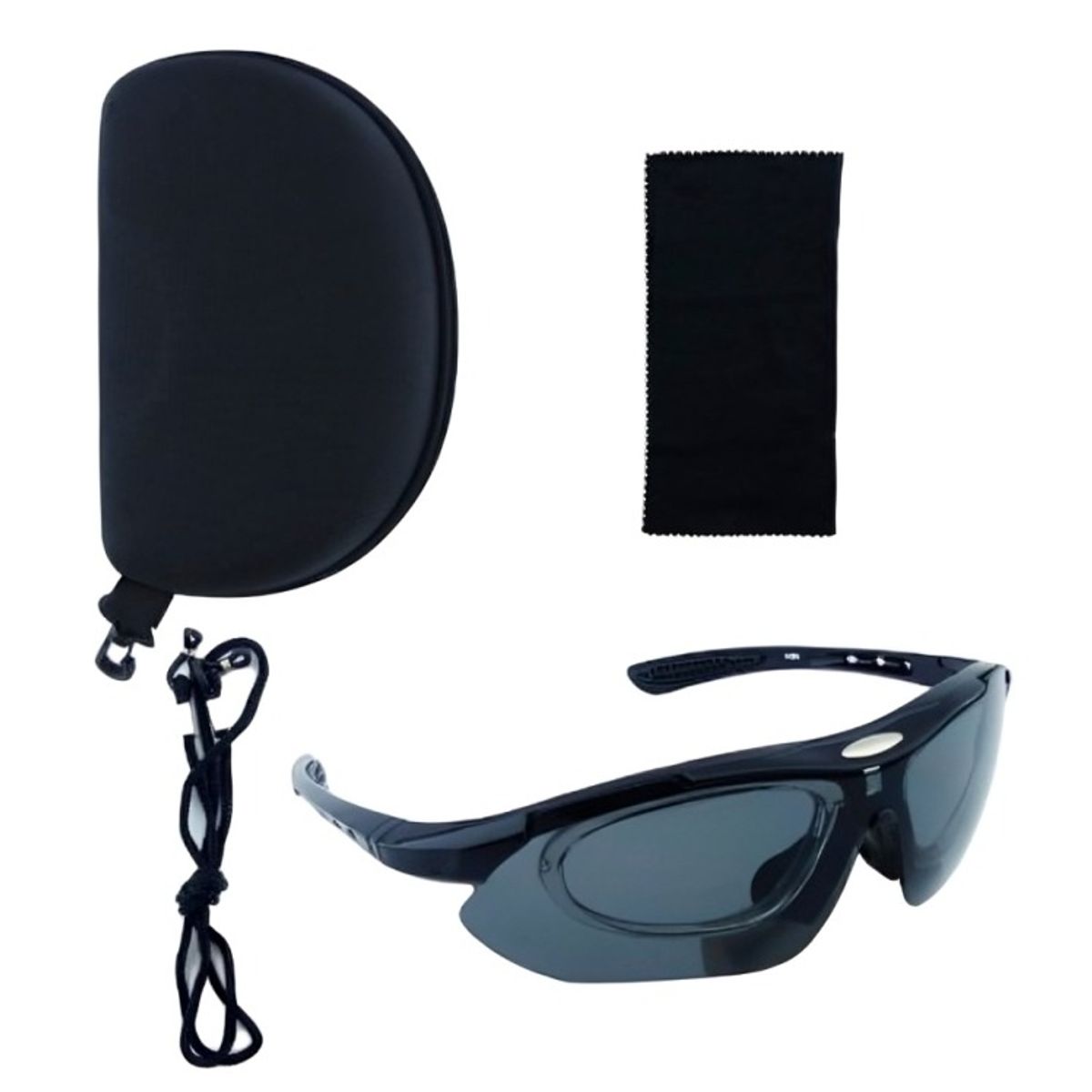 OEM - LENTES DEPORTIVOS MOD RS35 LENTE INTERCAMBIABLE CON ESTUCHE