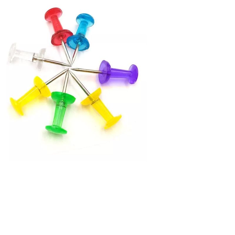 GENERICO - Tachuelas De Colores Chinches Push Pin 30 Unid