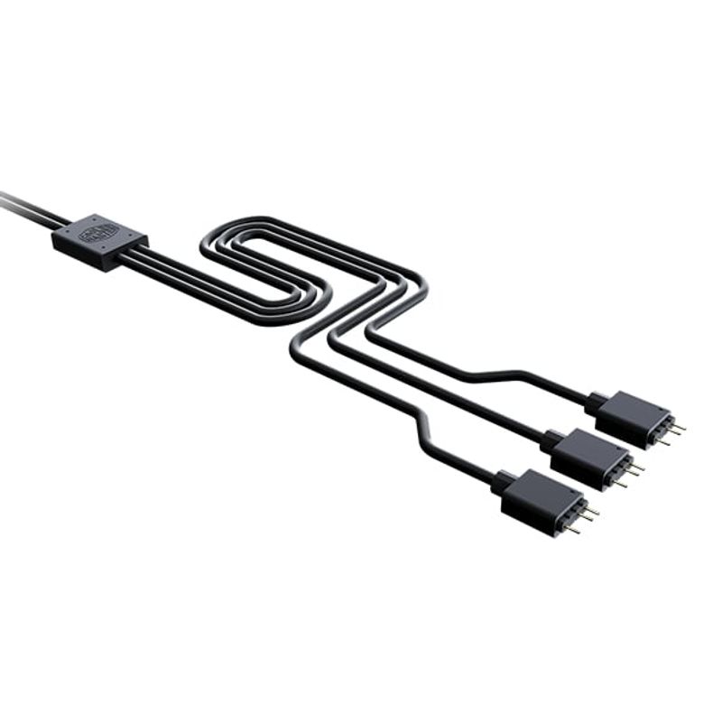 COOLER MASTER - Cable Splitter Addressable Cooler Master 3 a 1 ARGB Fans