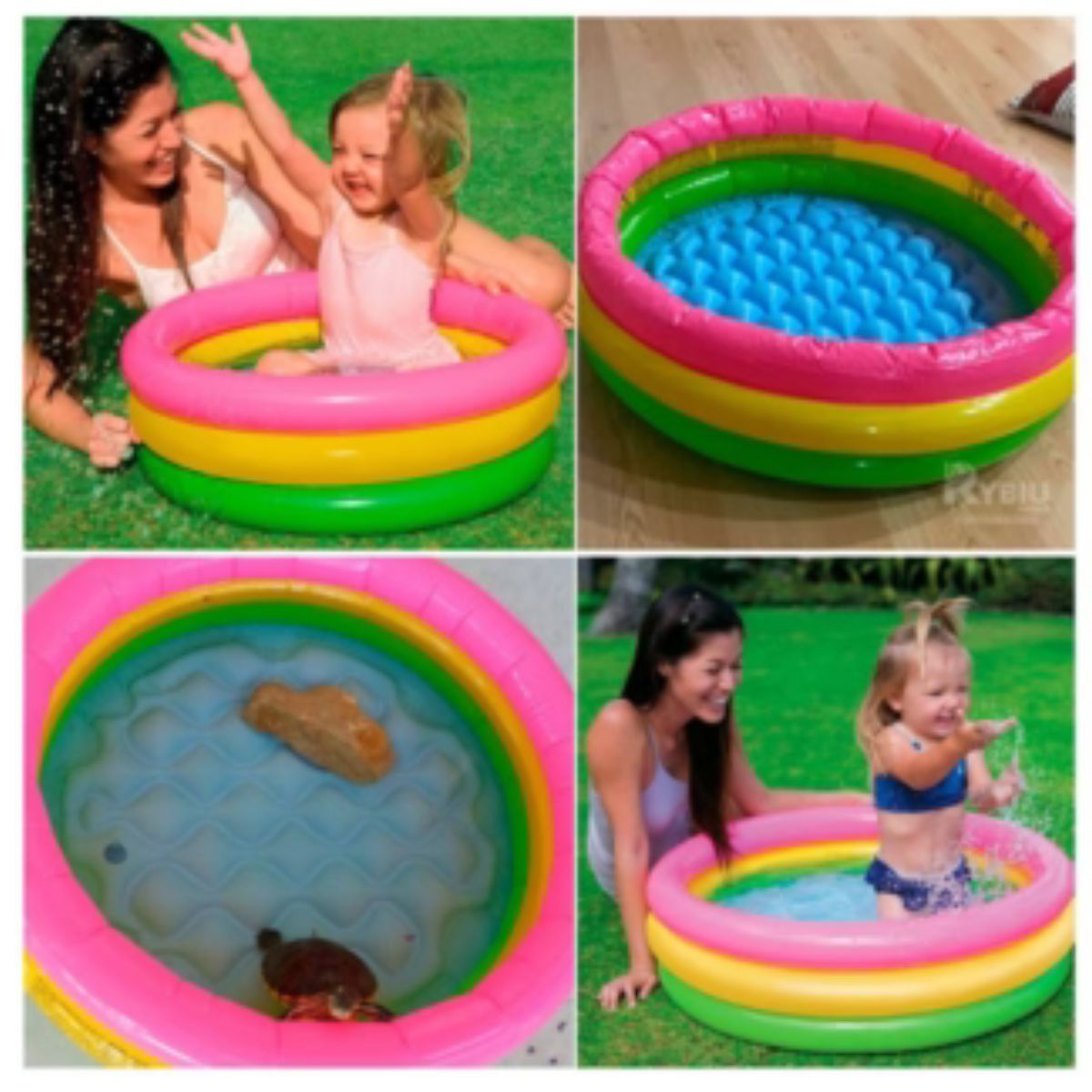GENERICO - Piscina Inflable para niños, uso durante el verano de 60 CM