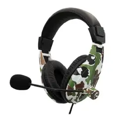 ULTRA - Audifonos Gamer OverEar Jack 35mm Mimetizado XUP551