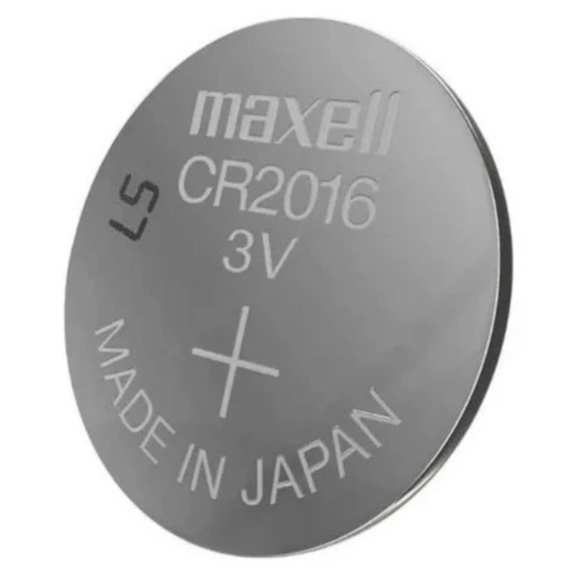 MAXELL - Pack 5 Pilas CR2016 Para Reloj XC2016 Maxell