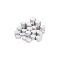 IMPORTCLICK - Pack 50 Velas Tea Light Hogar Decoración Blanco
