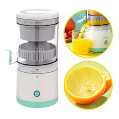 ROZENBERG SPA - Exprimidor De Jugo Inalámbrico Y Portátil Recargable Usb